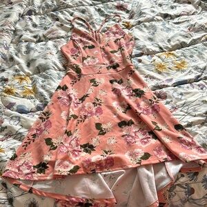 Rue21 Pink Floral Dress